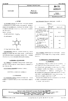 Pestycydy - Gamatox BN-75/6053-11