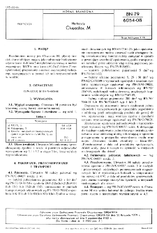 Herbicydy - Chwastox M BN-79/6054-08