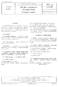 Sklejka wagonowa oklejona folią - Wymagania i badania BN-72/7121-05