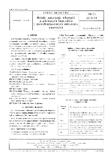 Metody oznaczania własności przerobowych kauczuków i niewulkanizowanych mieszanek gumowych BN-72/6031-04