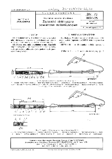 Górnicze środki strzałowe - Zapalniki elektryczne powietrzne milisekundowe BN-79/6094-25