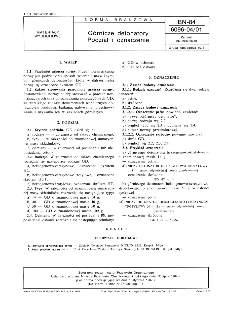 Górnicze detonatory - Podział i oznaczenie BN-84/6096-04/01