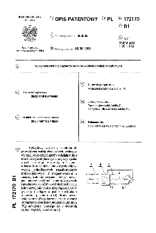 Hybrydowy zasilacz plazmotronu do prowadzenia reakcji chemicznych : opis patentowy nr 172170