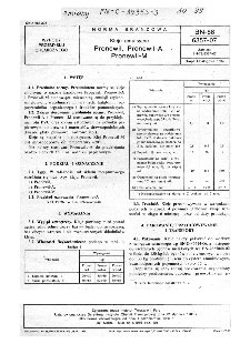 Kleje emulsyjne - Pronewil, Pronewil-A, Pronewil- M BN-86/6357-07
