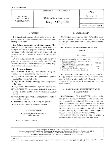 Kleje poliwinylooctanowe - Klej POW/FDB BN-72/6393-01