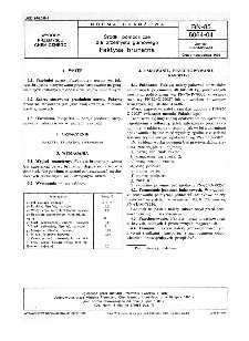 Środki pomocnicze dla gumowego - Faktysa brunatna BN-85/6064-04