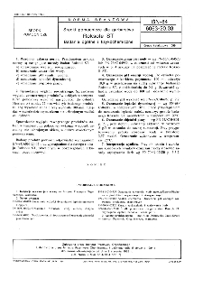 Środki pomocnicze dla garbarstwa - Roksole ST - Badania ogólne i fizykochemiczne BN-84/6063-20.03