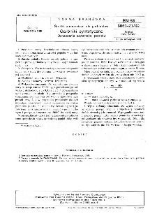 Środki pomocnicze dla garbarstwa - Garbniki syntetyczne - Oznaczanie zawartości popiołu BN-88/6063-21/09
