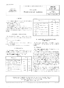 Odczynniki - Wodorotlenek sodowy BN-88/6191-07