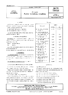 Odczynniki - Azotan bizmutawy zasadowy BN-79/6191-68