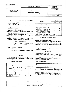 Odczynniki - Fluorek sodowy BN-68/6191-85