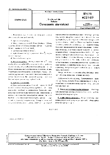 Emalie szkliste - Badania - Oznaczanie ziarnistości BN-76/4027-09