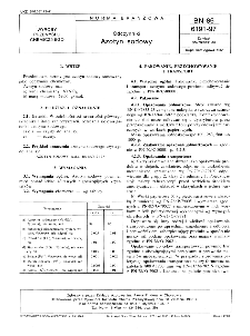 Odczynniki - Azotyn sodowy BN-86/6191-97