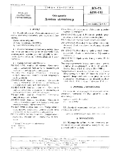 Odczynniki - Azotan strontowy BN-73/6191-111