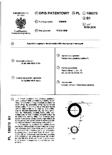 Sposób i urządzenie do składania folii z tworzyw polimerowych : opis patentowy nr 186272