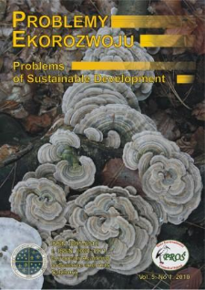 Problemy Ekorozwoju : studia filozoficzno-sozologiczne Vol. 5, Nr 1, 2010