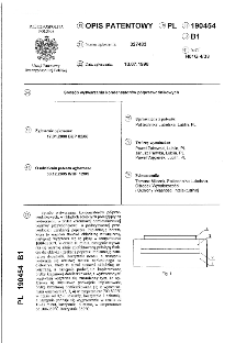 Sposób wytwarzania kondensatorów półprzewodnikowych : opis patentowy nr 190454