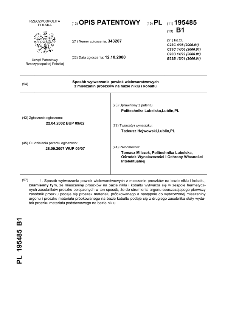 Sposób wytwarzania powłok wielowarstwowych z mieszanin proszków na bazie niklu i kobaltu : opis patentowy nr 195485