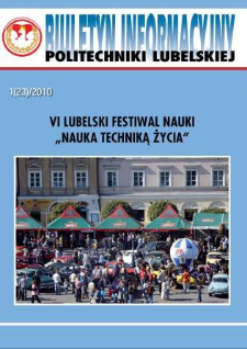 Biuletyn Informacyjny Politechniki Lubelskiej 1(23)2010