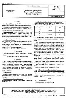 Budownictwo hydrotechniczne - Elementy budowli regulacyjnych - Kiszki faszynowe BN-69/8952-27