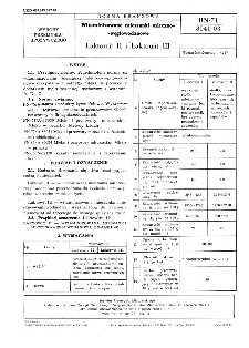 Witaminizowane mieszanki mleczno-węglowodanowe - Laktowit II i Laktowit III BN-71/8041-03