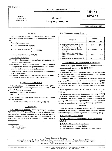 Odczynniki - Fenylohydrazyna BN-74/6193-46