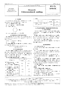 Odczynniki - Chlorowodorek anilinowy BN-74/6193-56