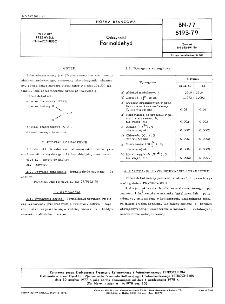 Odczynniki - Formaldehyd BN-77/6193-79
