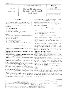 Barwniki utleniane do skór futerkowych - Metody badań BN-77/6042-09