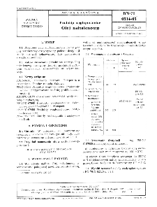 Produkty węglopochodne - Olej naftalenowy BN-71/0514-05