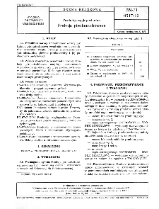 Produkty węglopochodne - Frakcja pirokatechinowa BN-71/0517-10