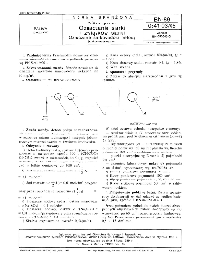 Paliwa gazowe - Oznaczanie siarki i związków siarki - Oznaczanie siarkowodoru metodą jodometryczną BN-89/0541-03-05