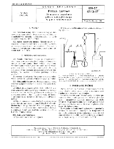 Paliwa gazowe - Oznaczanie zawartości glikolu dwuetylenowego w gazie koksowniczym BN-87/0543-17