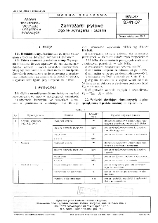 Zamrażarki płytowe - Ogólne wymagania i badania BN-87/3741-07