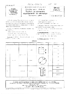 Okrętowy sprzęt ratunkowy - Tablice oznakowania wyposażenia ratunkowego - Wymagania ogólne BN-89/3765-51