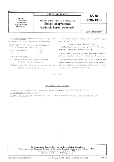 Barierki stalowe statków śródlądowych - Stojaki zdejmowane barierek barek pchanych BN-81/3786-10.13