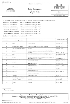Sole fosforowe - Metody badań - Program badań BN-82/6016-42.01