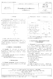 Dwunitrochlorobenzen techniczny BN-76/6021-10