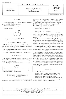 Alfanaftyloamina techniczna BN-80/6026-32