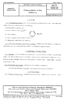 Chlorowodorek aniliny techniczny BN-75/6026-68