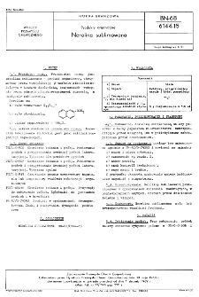 Produkty organiczne - Nerolina sublimanowana BN-68/6144-15