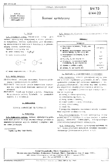 Borneol syntetyczny BN-70/6144-22