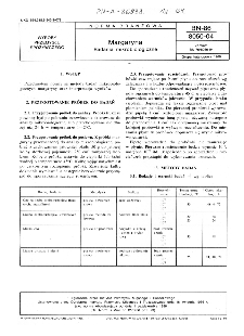 Margaryna - Badania mikrobiologiczne BN-86/8050-04