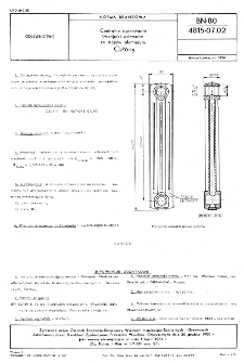 Centralne ogrzewanie - Grzejniki odlewane ze stopów aluminium - Człony BN-80/4815-07.02