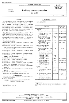 Podkłady chemoutwardzalne do mebli BN-71/6113-48