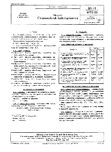 Odczynniki - Chlorowodorek hydroksyloaminy BN-71/6193-26.