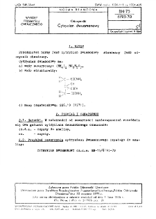 Odczynniki - Cytrynian dwuamonowy BN-75/6193-70