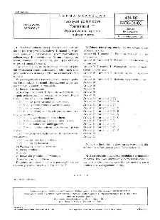 Tworzywa poliamidowe - Tarnamid T - Postanowienia ogólne i zakres normy BN-80/6336-01/00