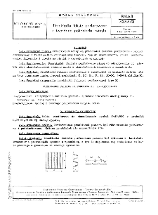 Przekładki faliste perforowane z twardego polichlorku winylu BN-63/6354-01