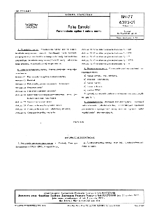 Folia Estrofol - Postanowienia ogólne i zakres normy BN-77/6392-01/01